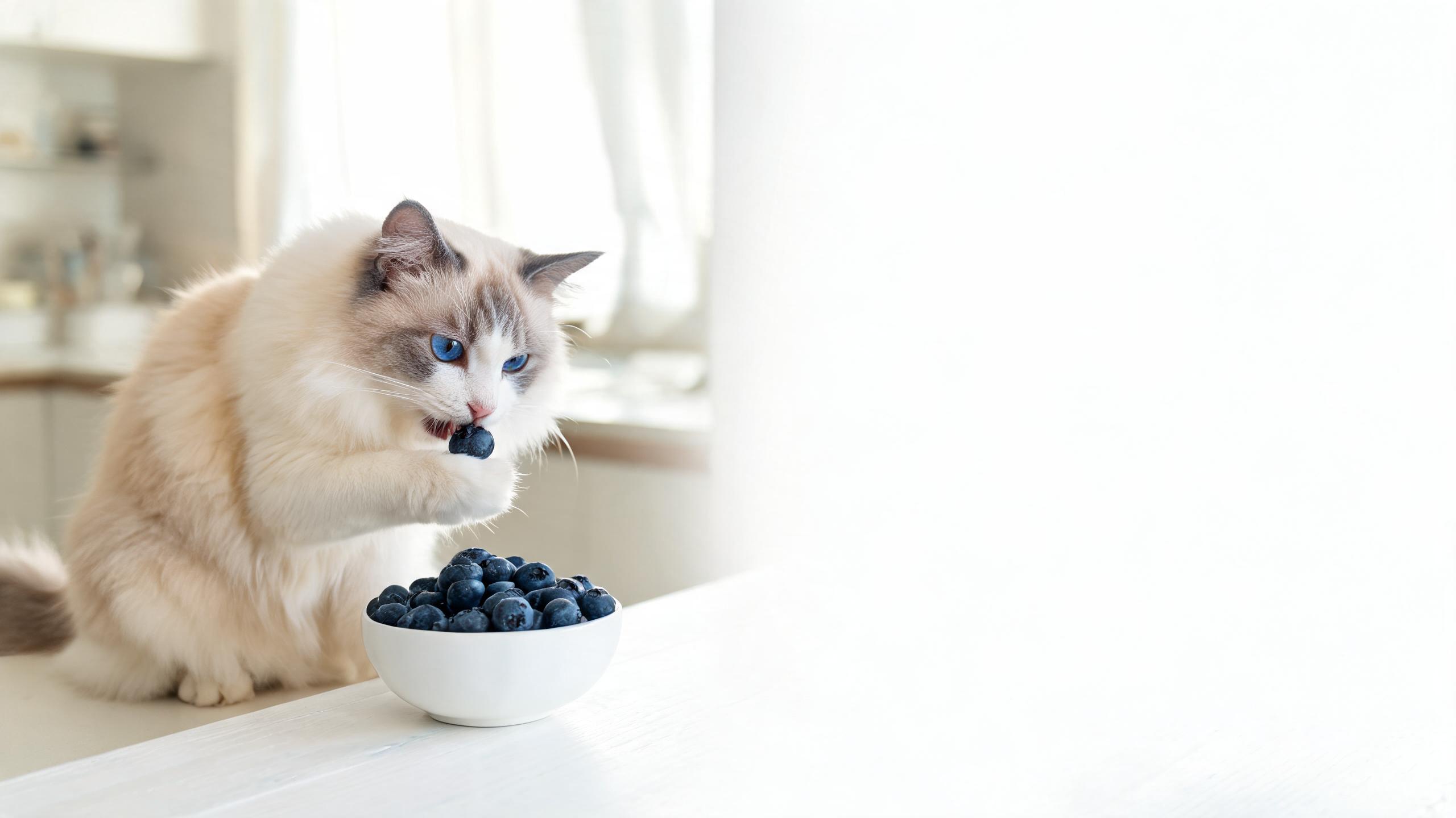 Can Cats Eat Blueberries Safely?