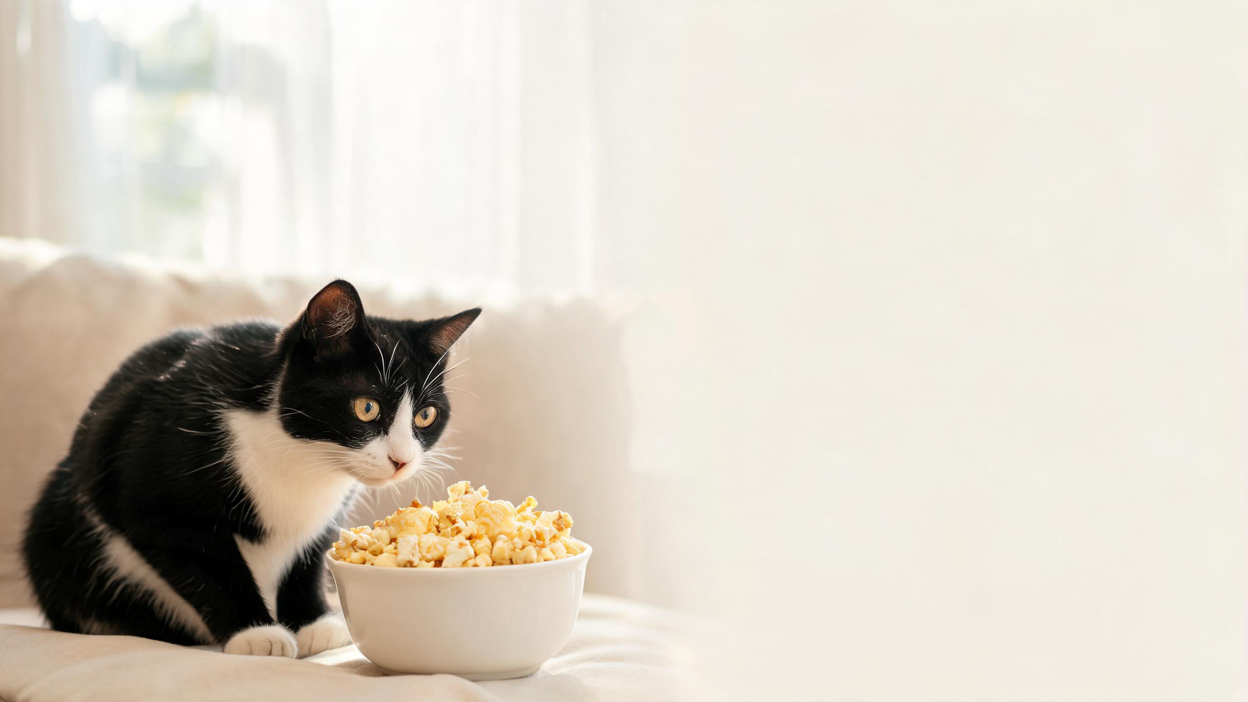 Can Cats Eat Popcorn Safely?