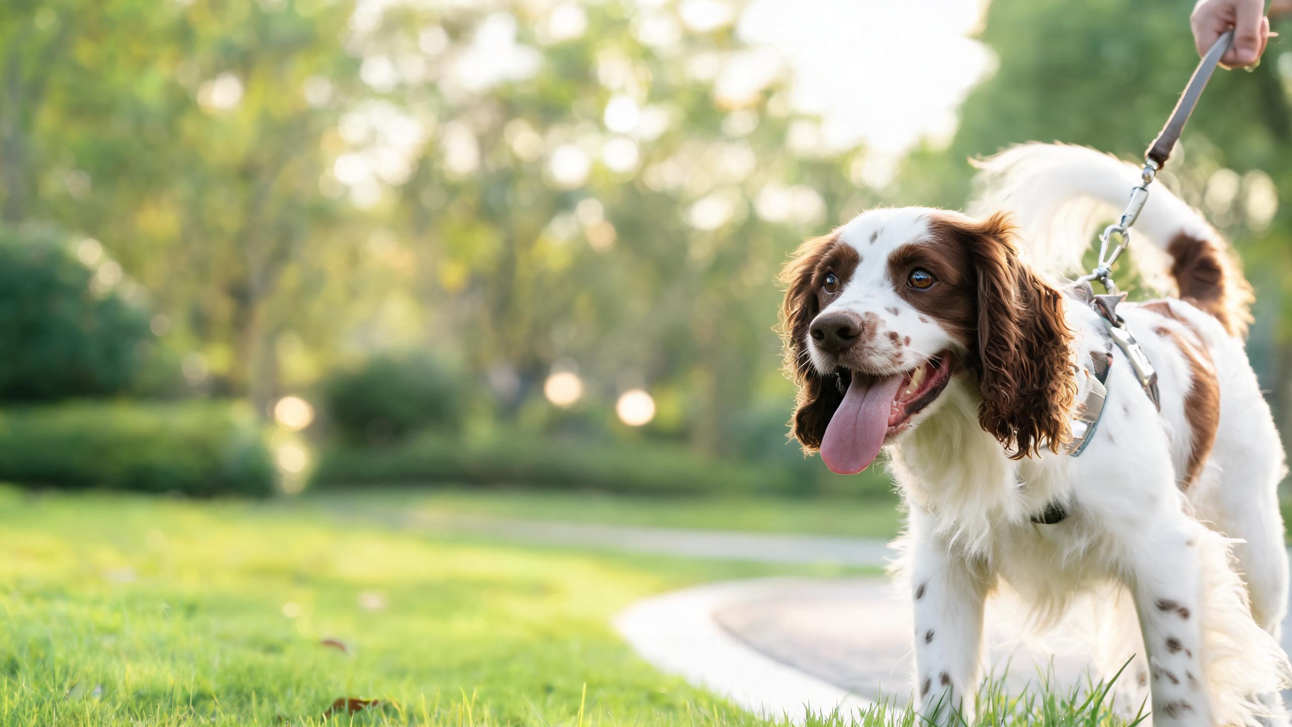Establishing positive associations with daily walks for your dog