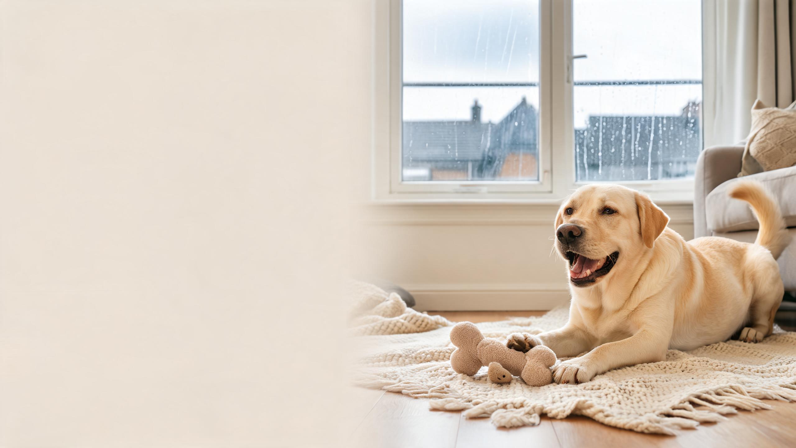 Helping Your Dog Enjoy Gentle Indoor Activities on Wet UK Days