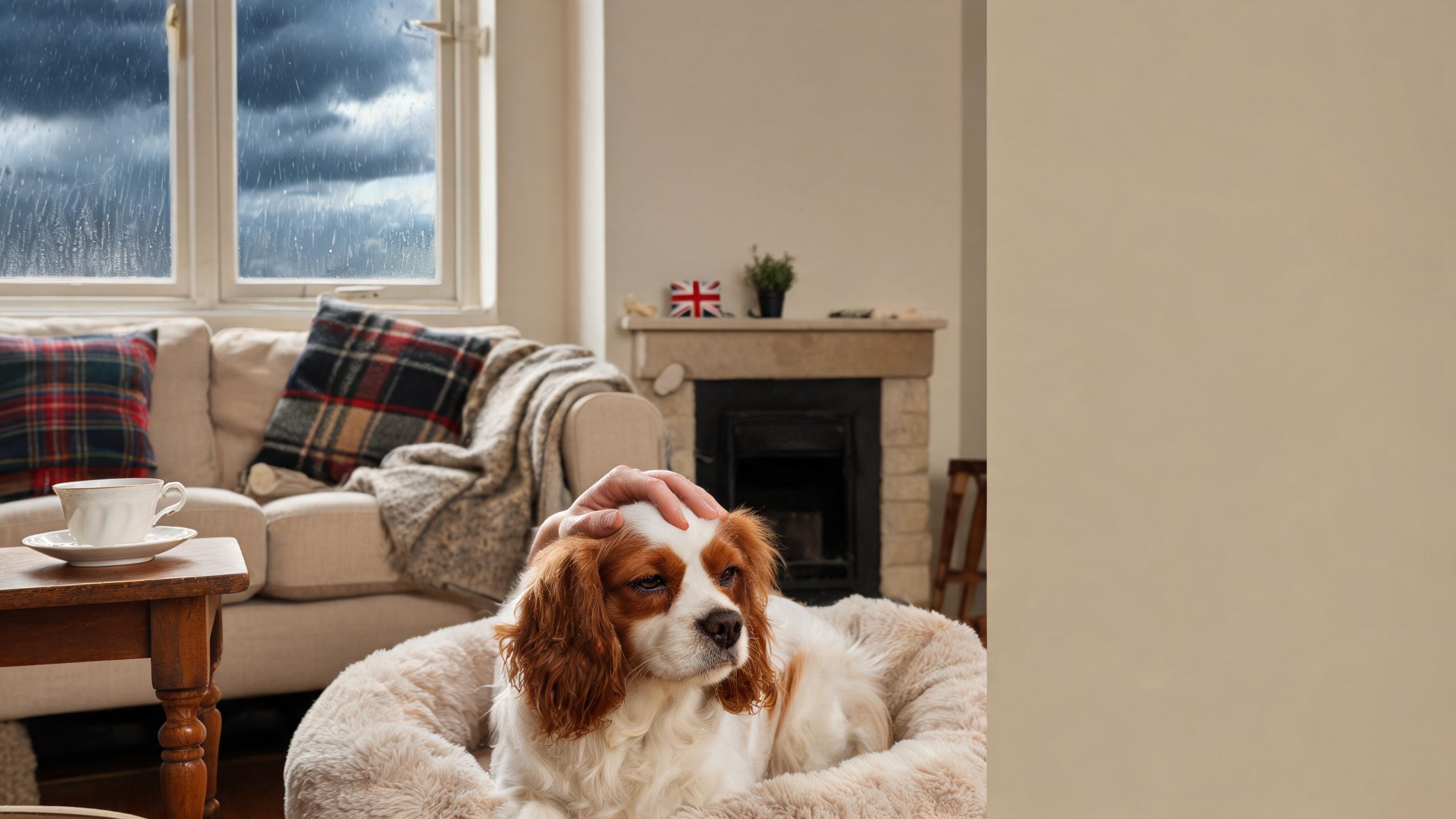 Helping Your Dog Feel Secure During Thunderstorms in the UK