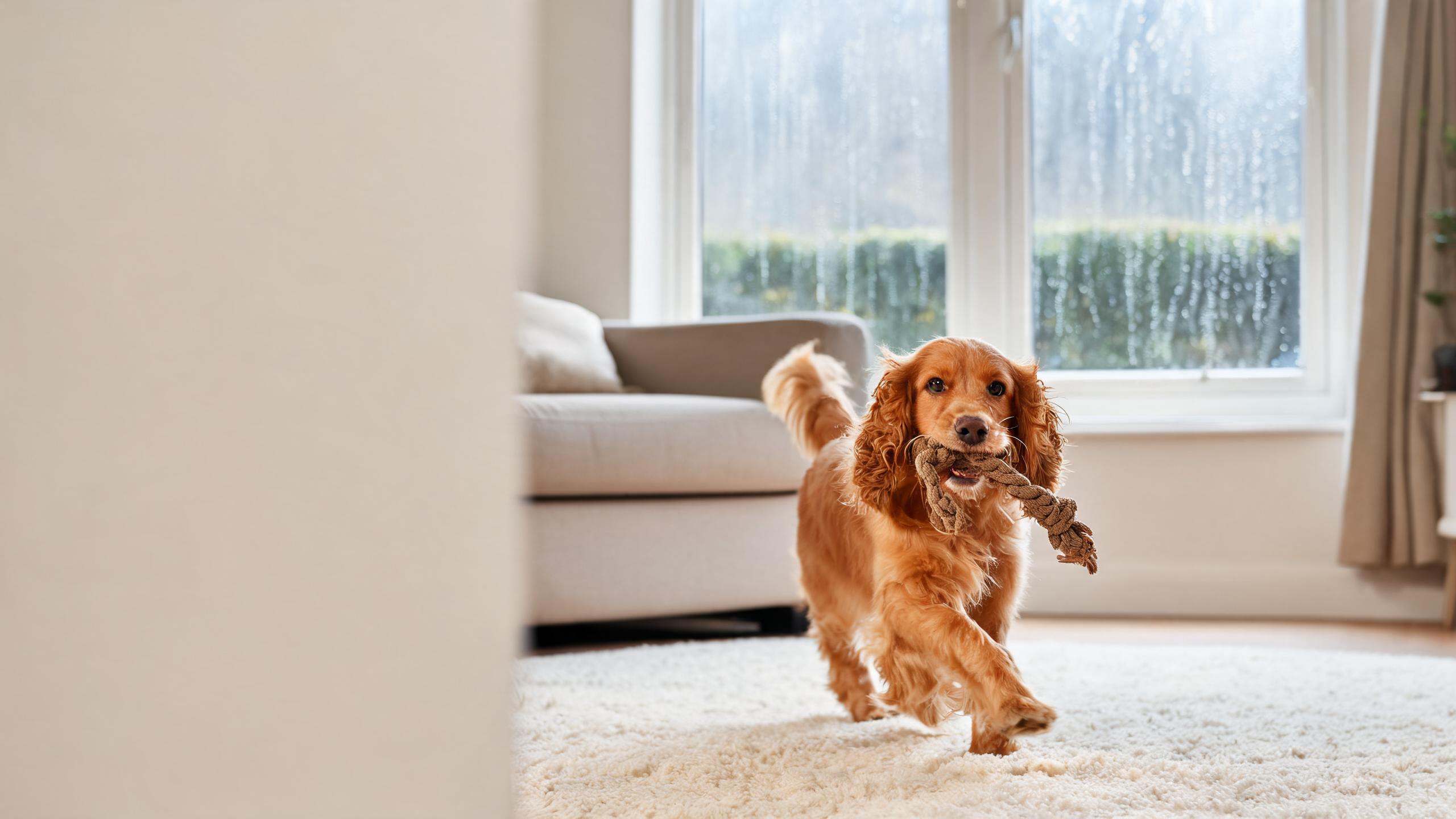Helping Your Dog Stay Active Indoors During Rainy UK Weather