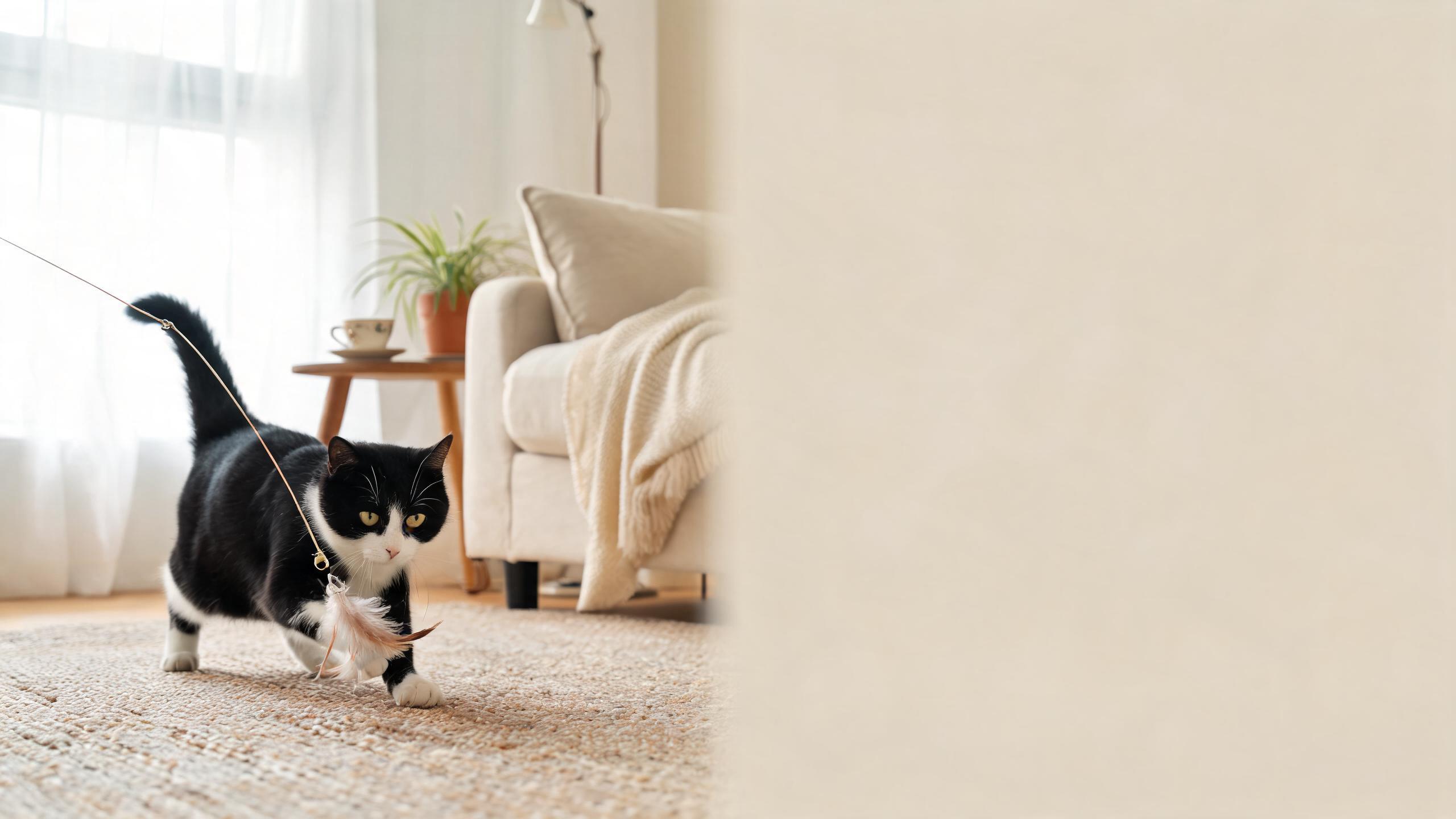 How to Support Your Cat's Interest in Interactive Toys
