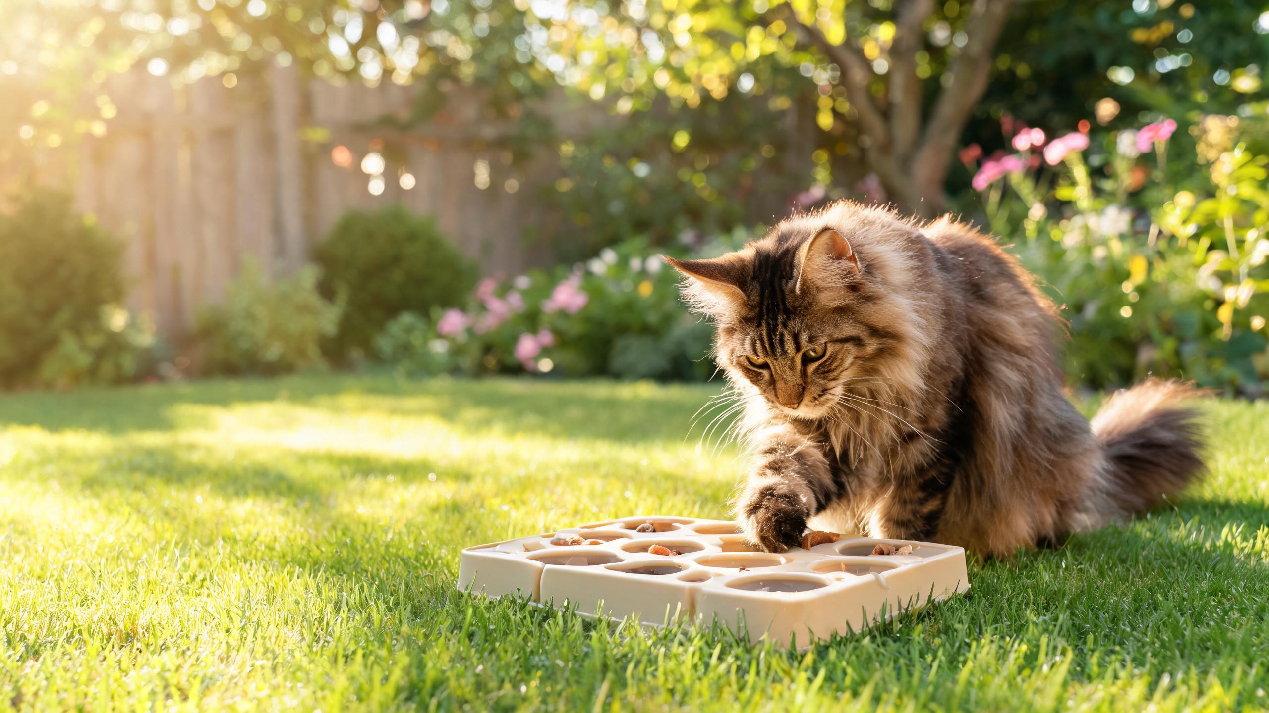 How to Support Your Cat's Interest in Puzzle Toys at Home