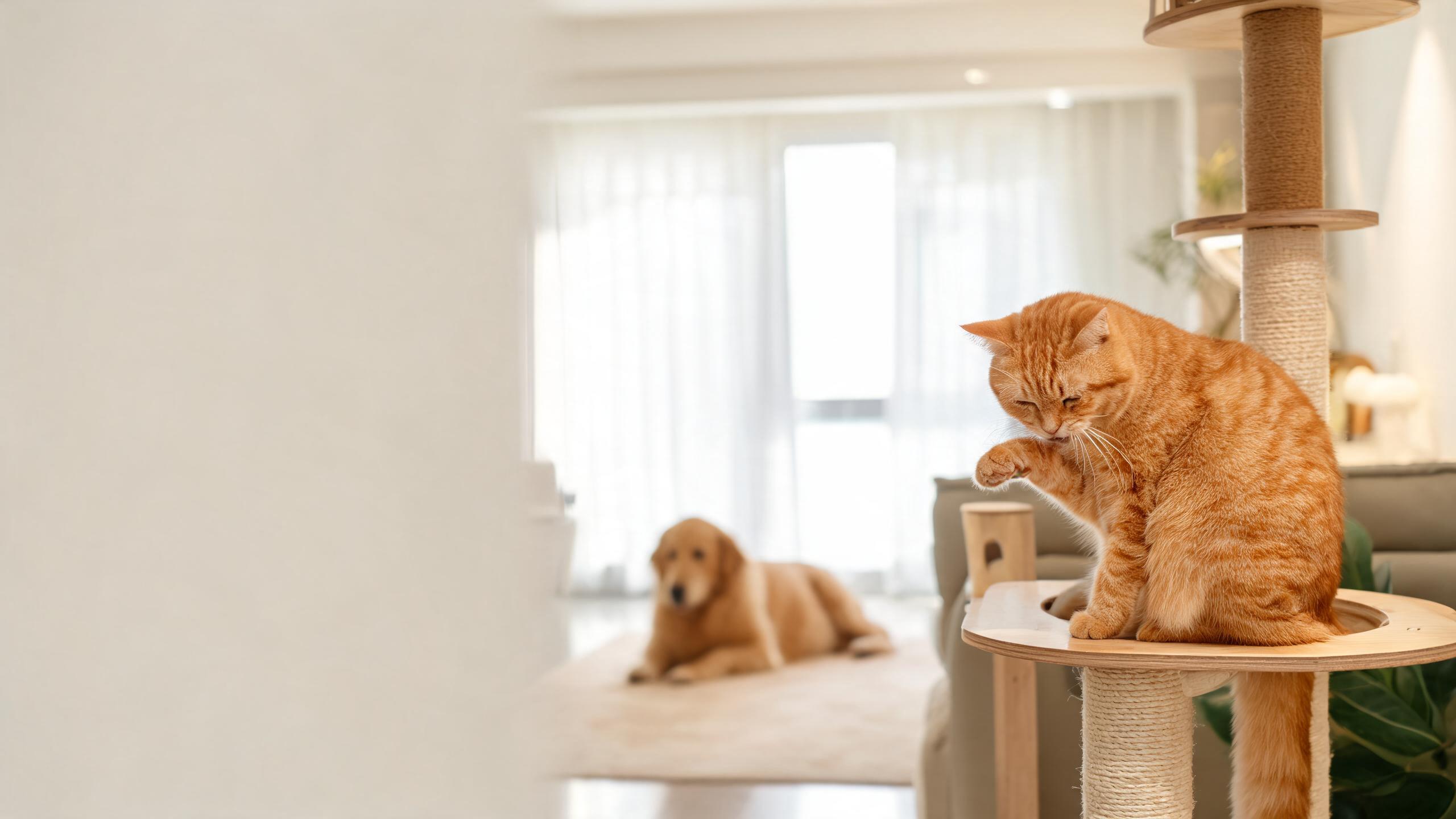 How to Support Your Cat's Natural Behaviours in Multi Pet Homes