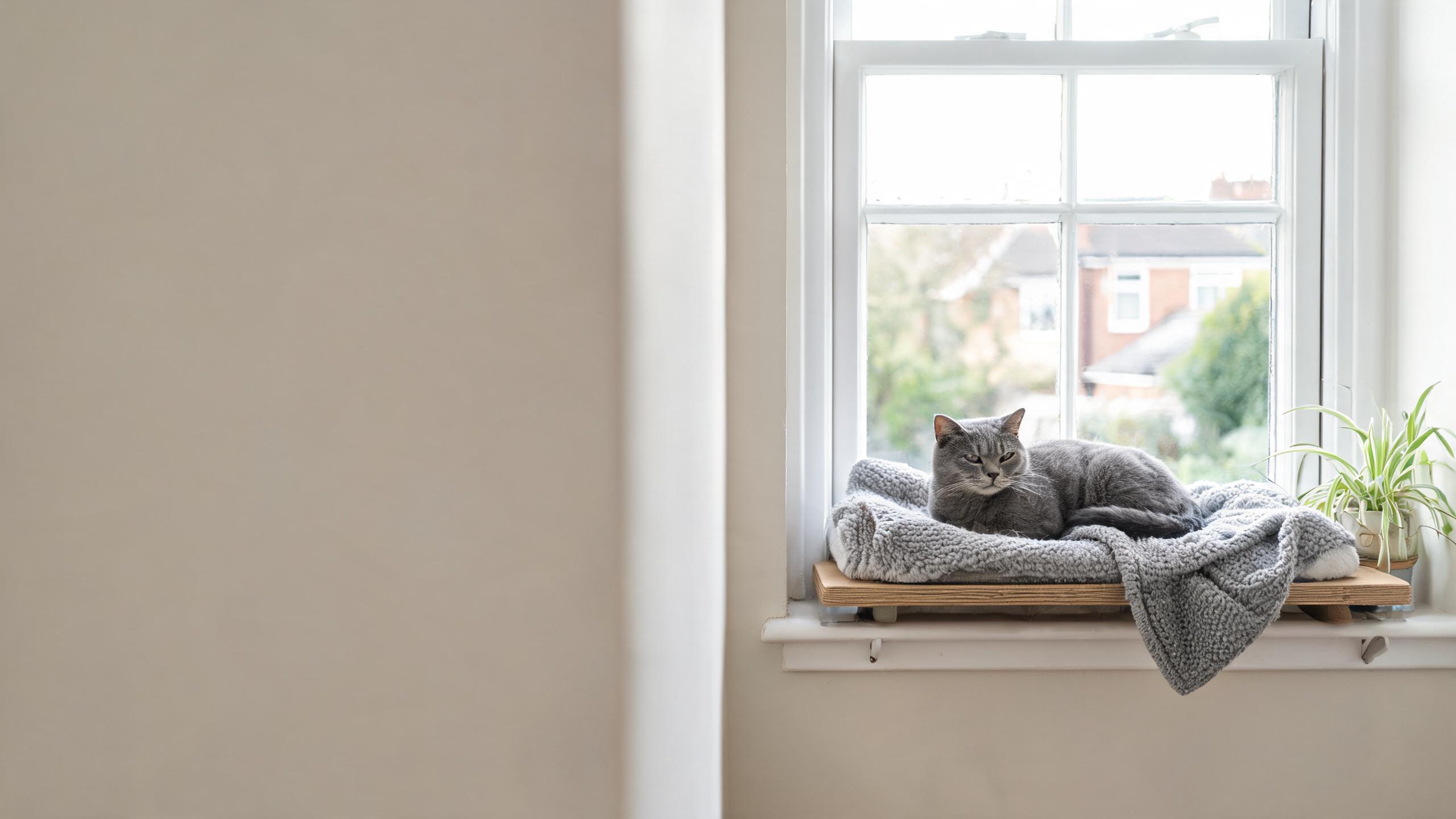 Ideas for Creating a Cozy Window Perch for Your Cat in Small UK Homes