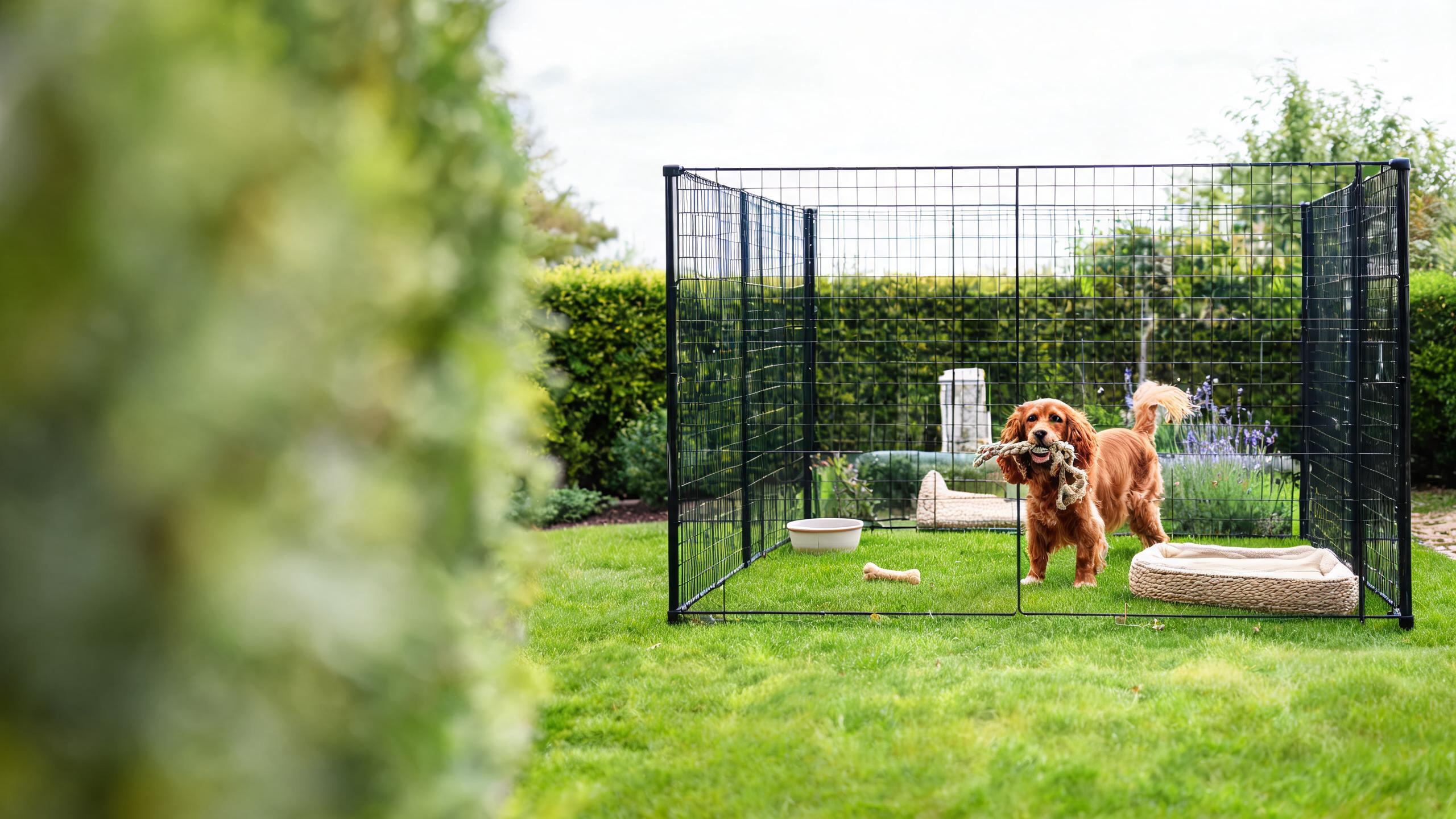 Ideas for Creating a Safe Outdoor Enrichment Area for Your Dog in UK Gardens