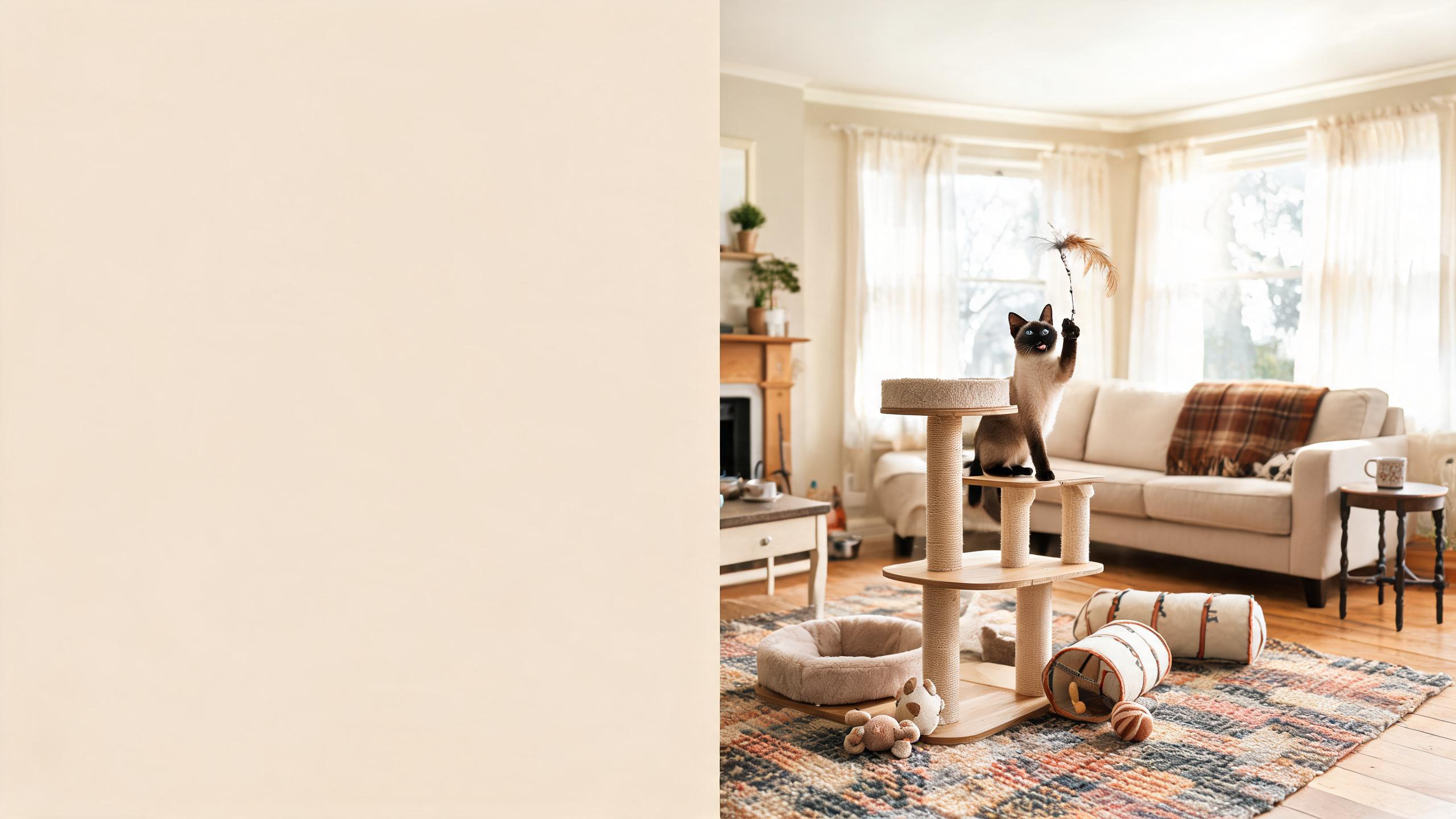 Ideas for Creating a Safe Play Space for Your Cat in UK Homes
