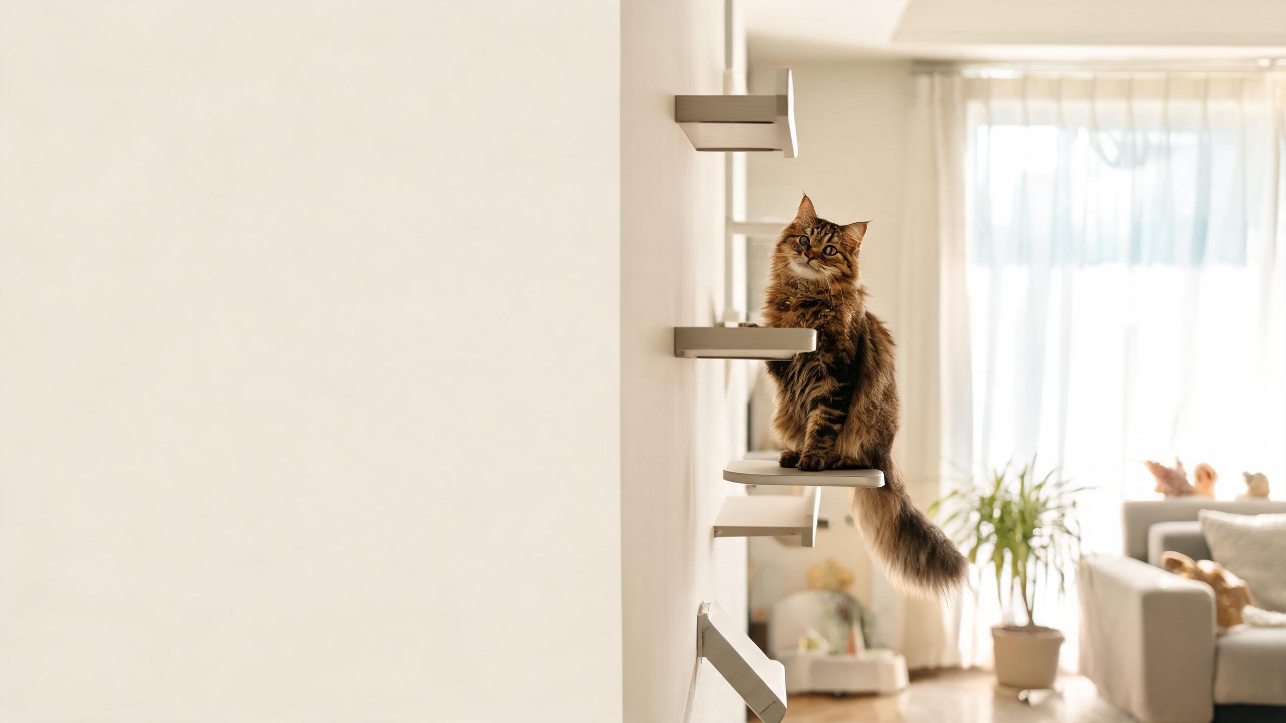 Ideas for Creating Vertical Territory for Your Cat in Small Spaces