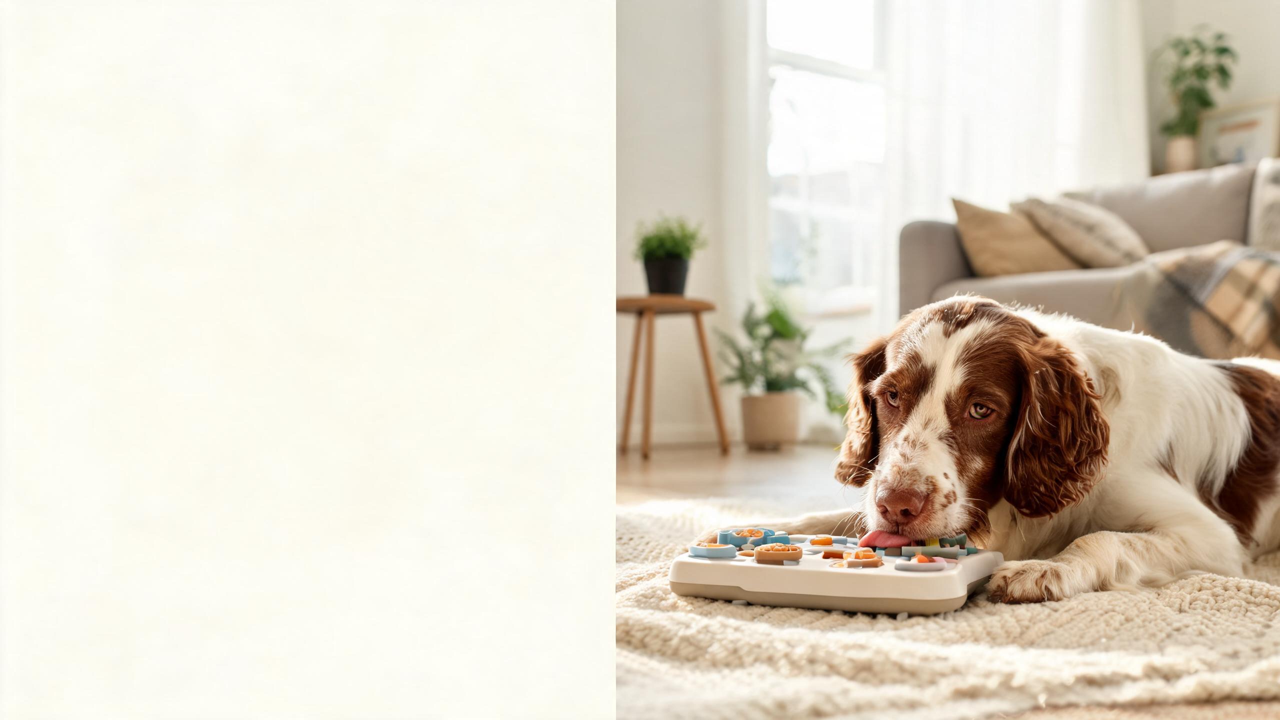 Ideas for Safe Enrichment Activities for Senior Dogs in UK Homes