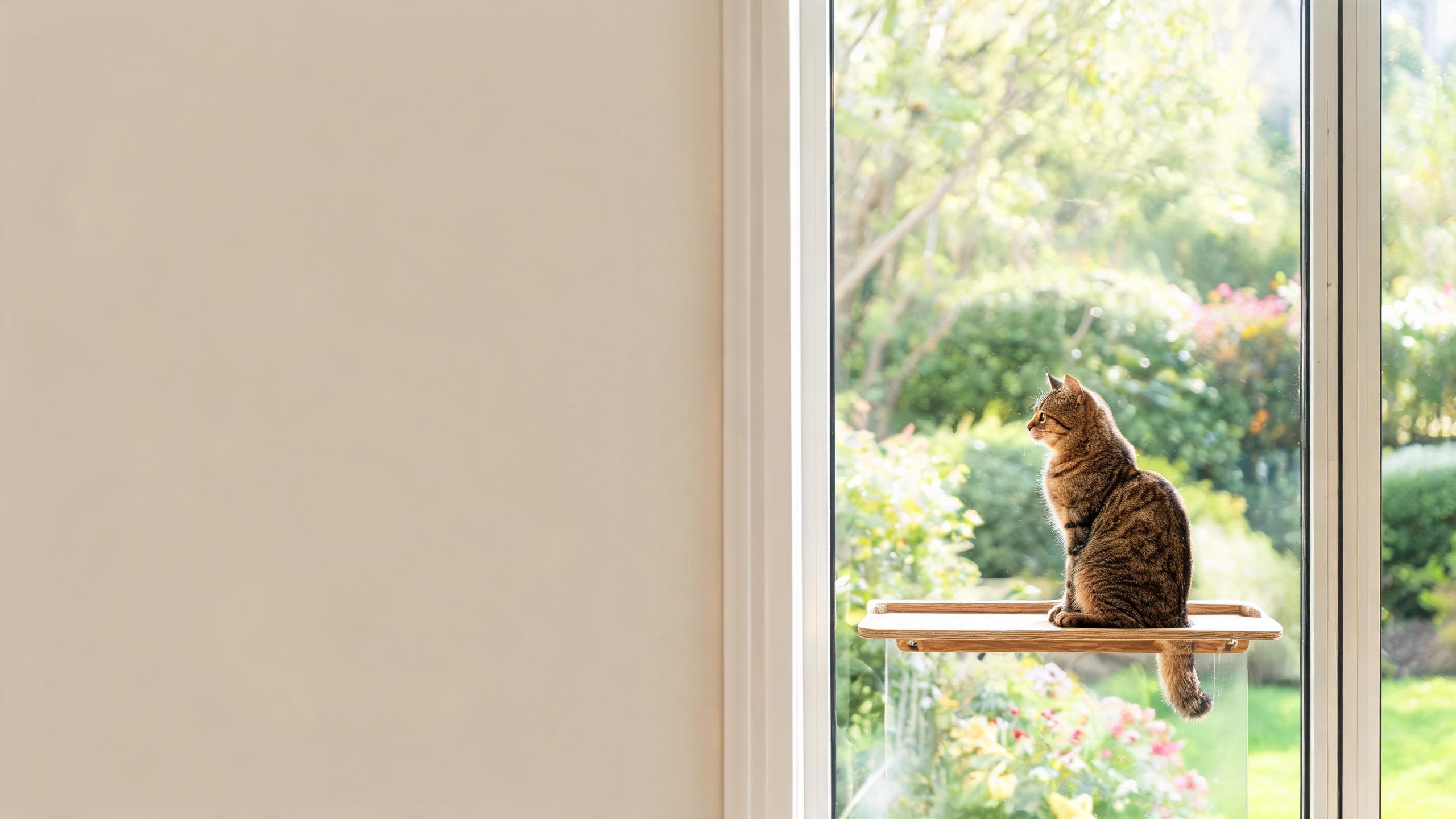 Ideas for Safe Perch Spots for Your Cat to Observe the Garden