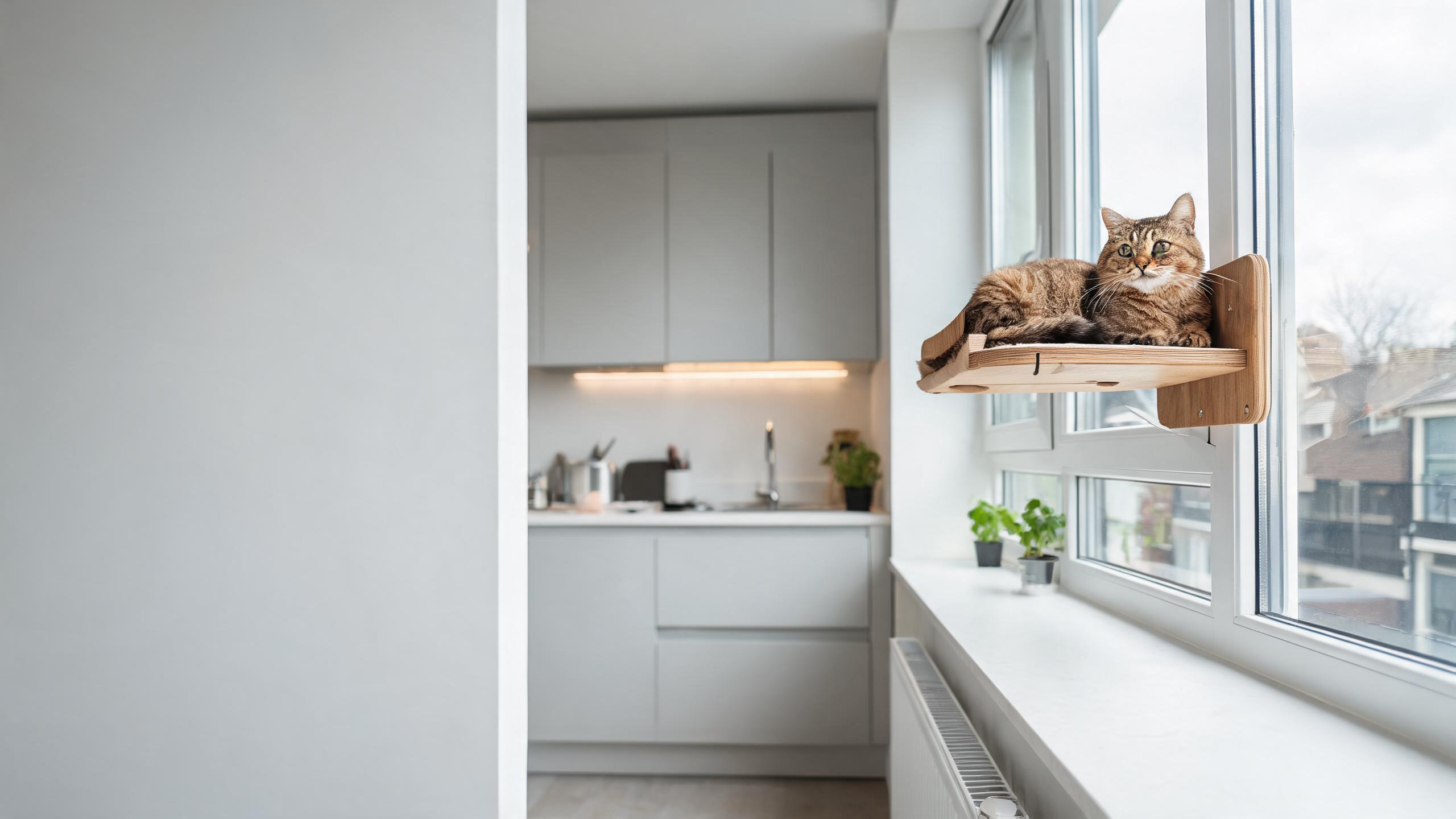 Ideas for Supporting Your Cat's Interest in Gentle Window Perches in UK Flats
