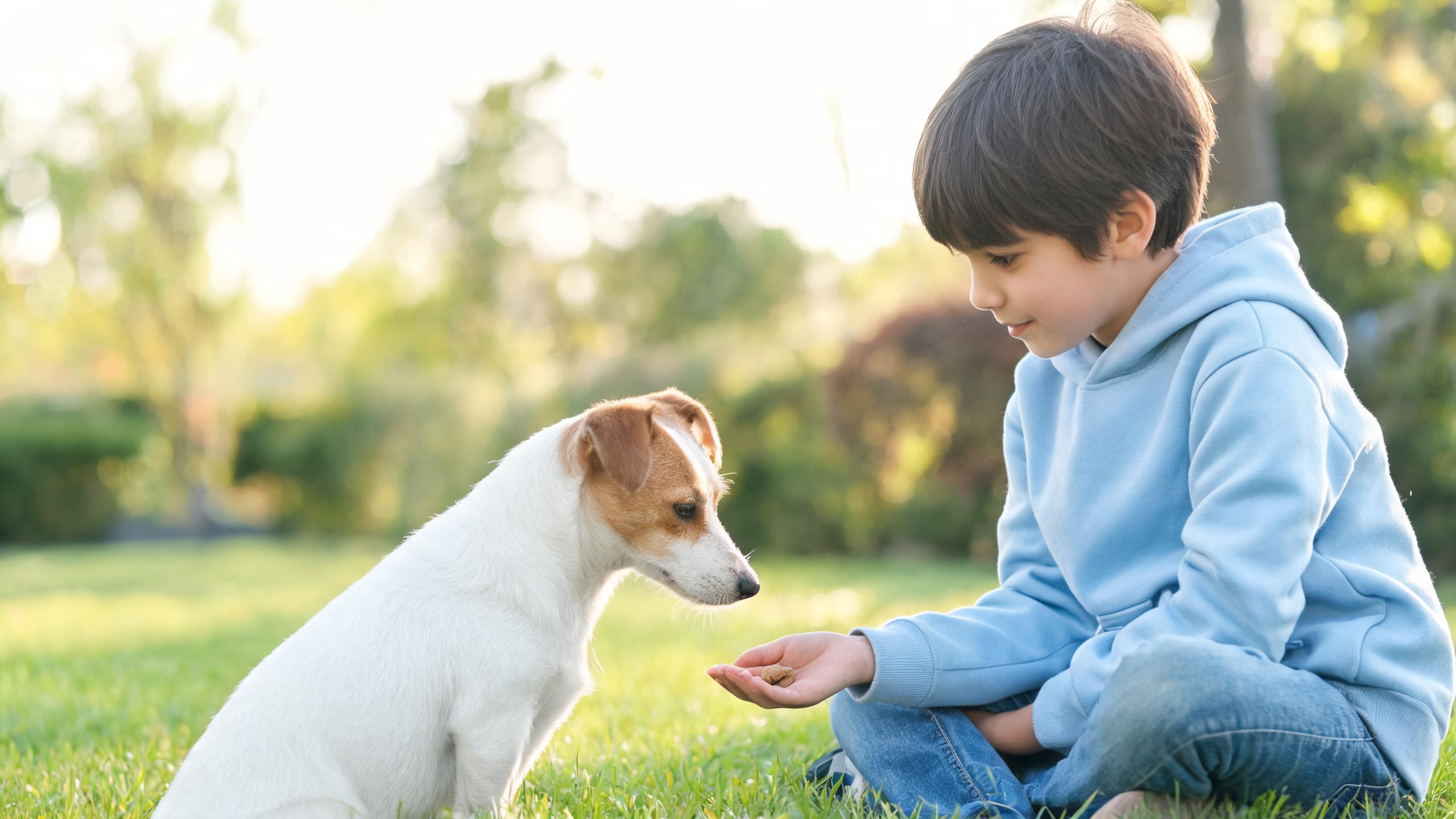 Introducing Grandkids to Pets Safely