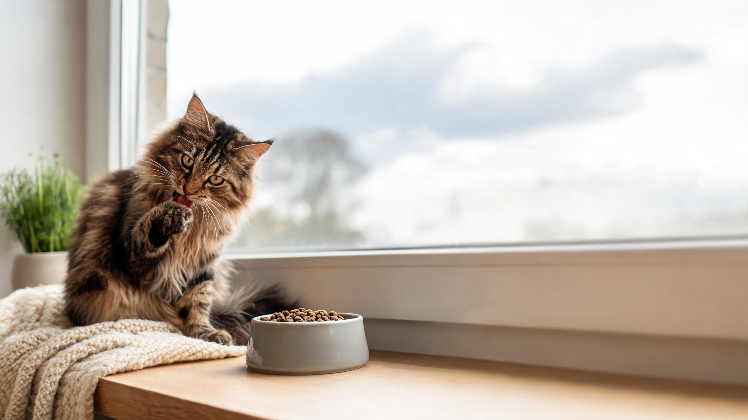 Nutritional Considerations for Your Cat's Natural Grooming Habits in UK Weather