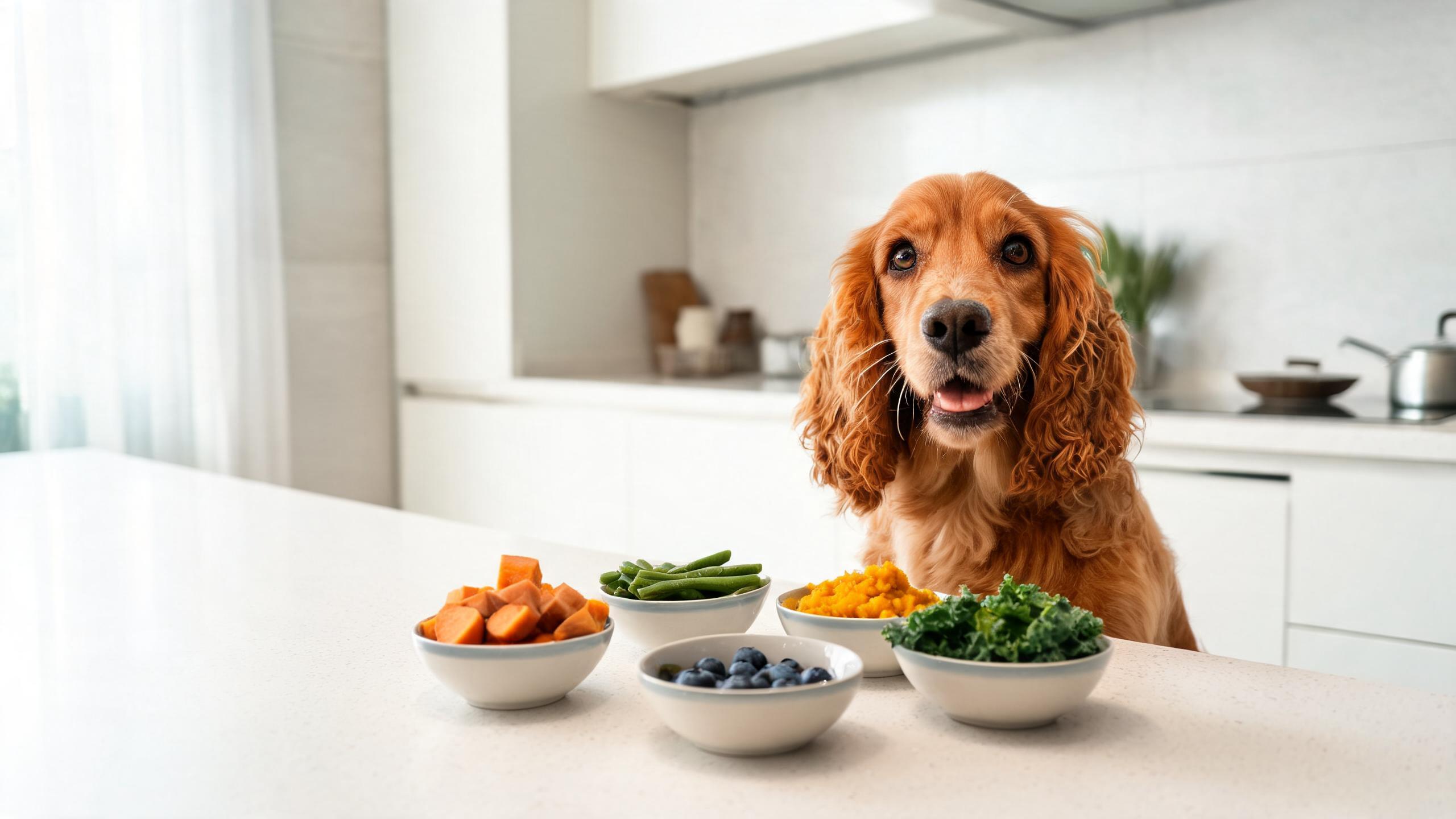 Nutritional Support for Your Dog's Healthy Digestion with Varied Plant Sources