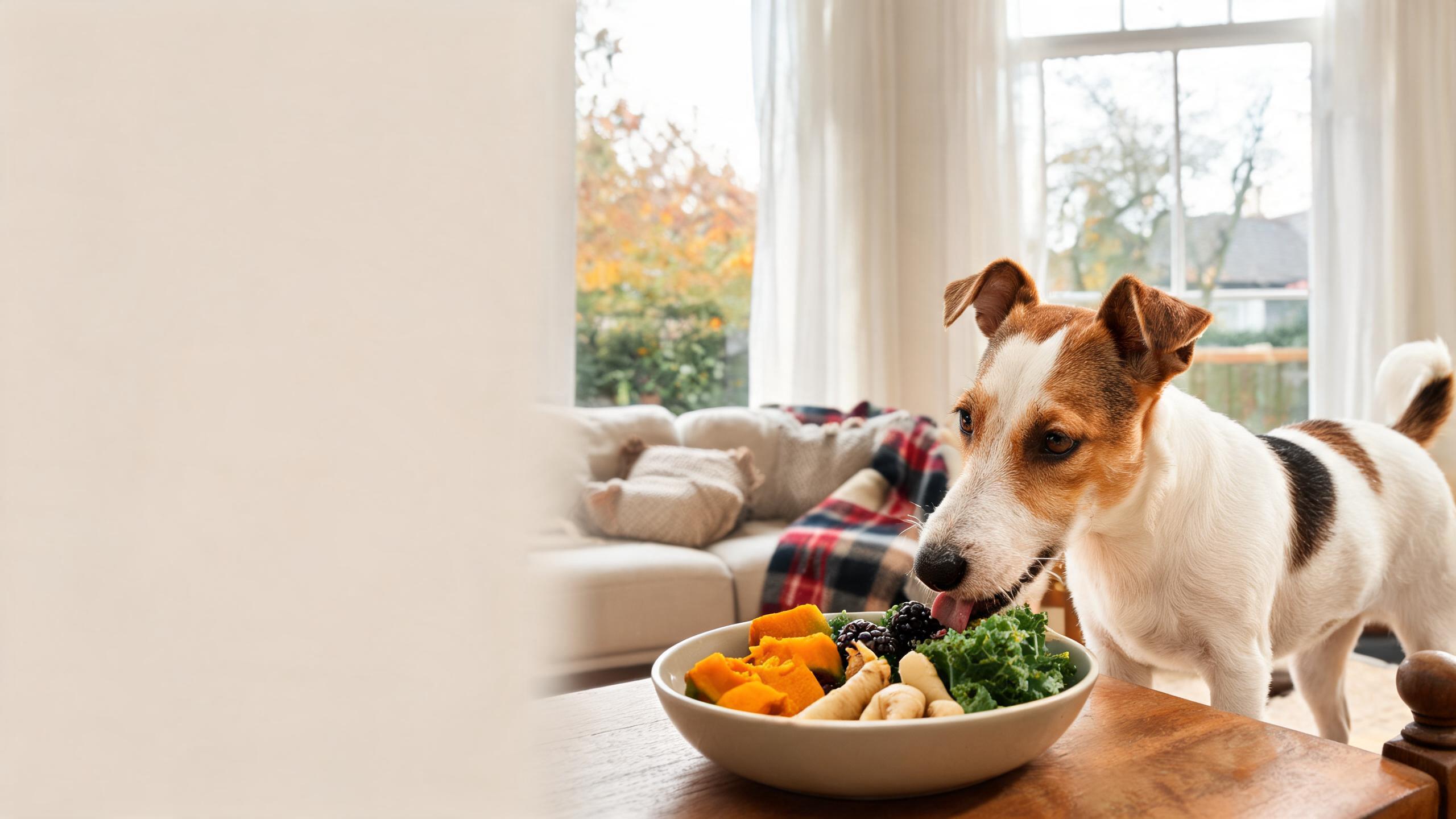 Nutritional Support for Your Dog's Healthy Skin with Seasonal UK Ingredients