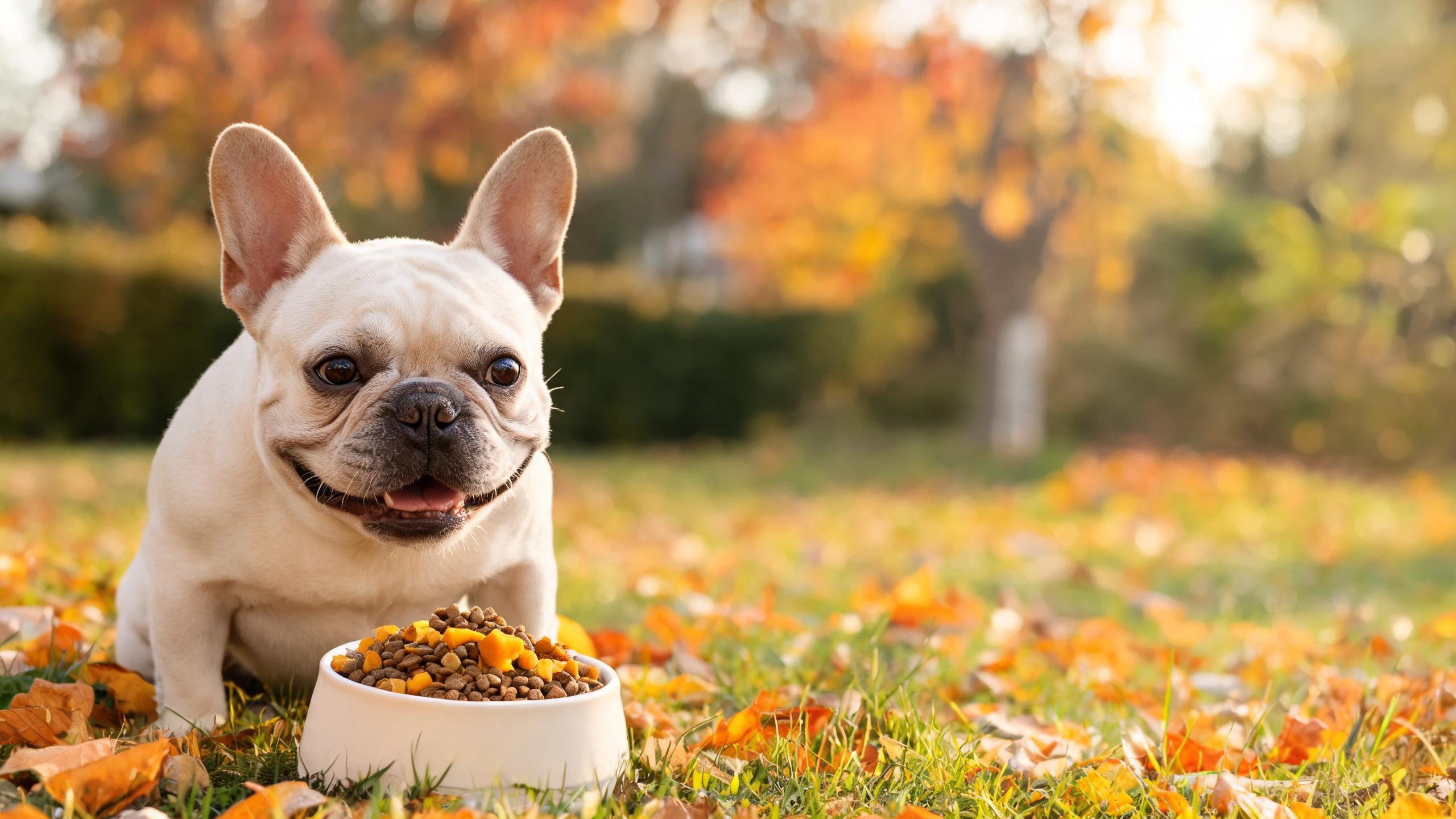 Nutritional support for your dog's natural vitality in autumn