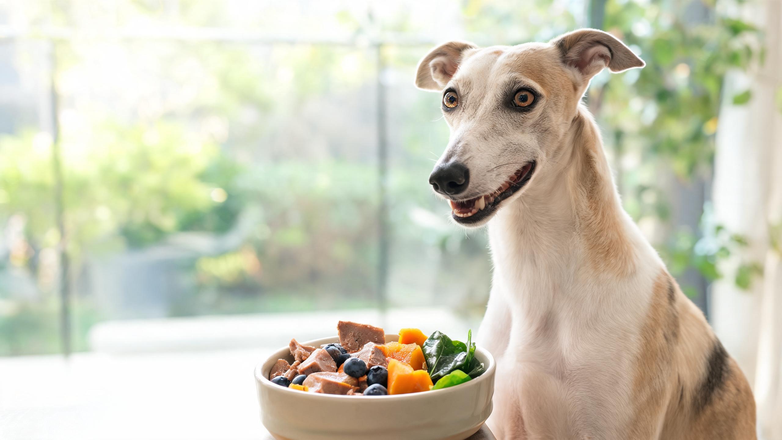 Nutritional support for your dog's natural vitality through seasonal meals