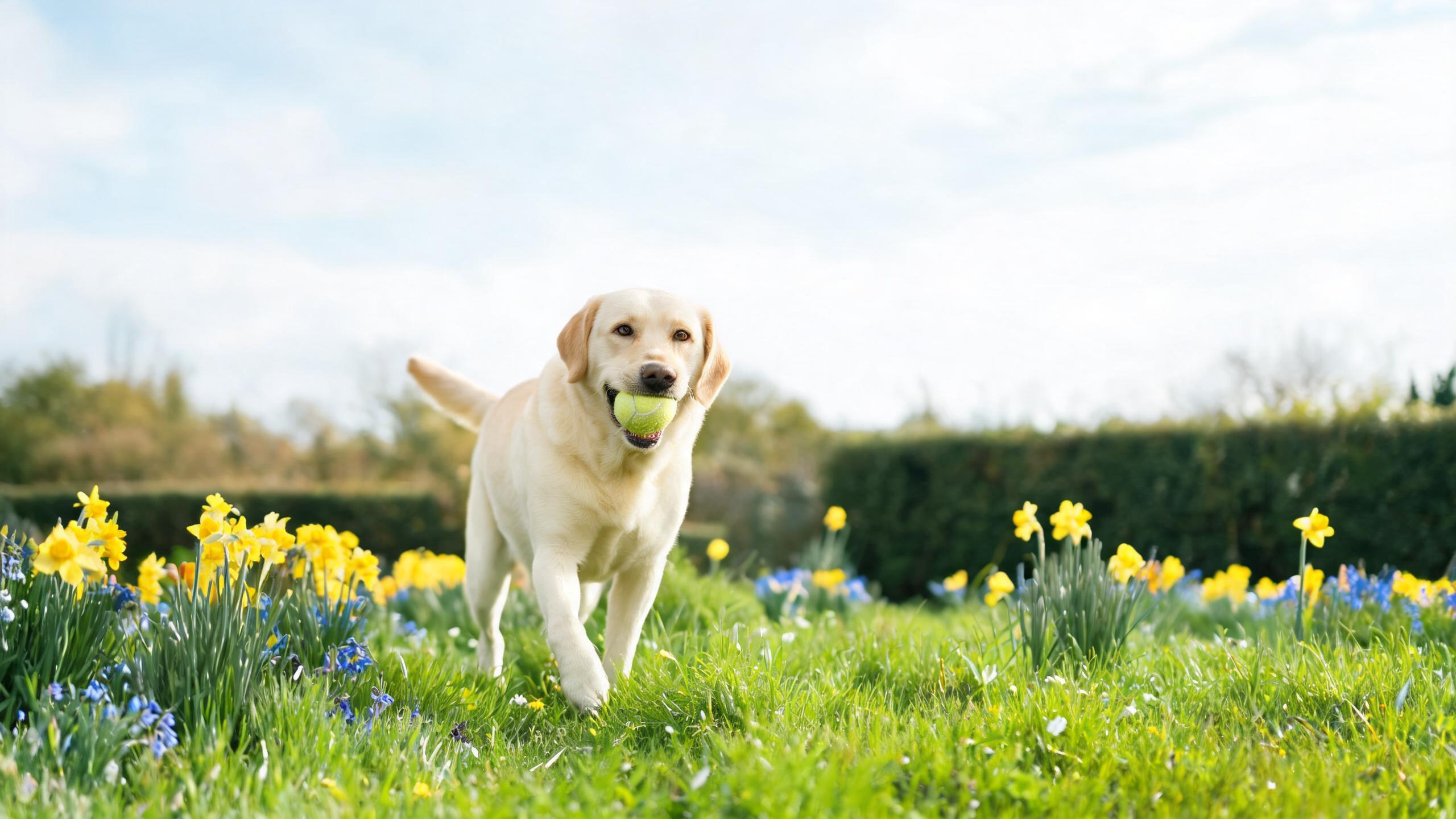 Recognising Signs of Balanced Energy Levels in Your Dog During UK Spring