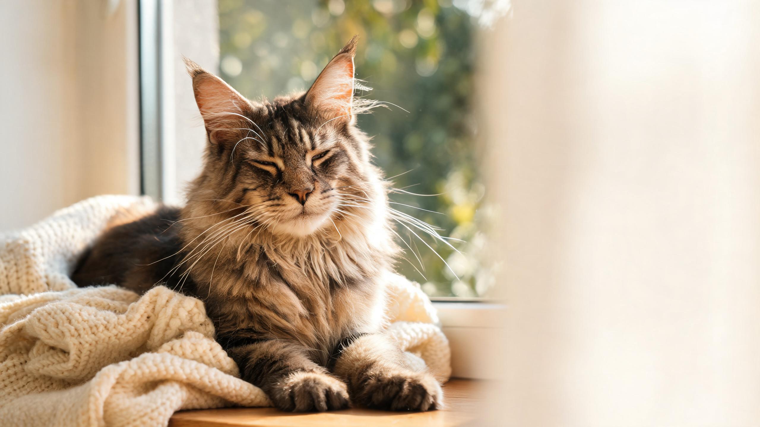 Recognising signs of balanced whisker comfort in your cat