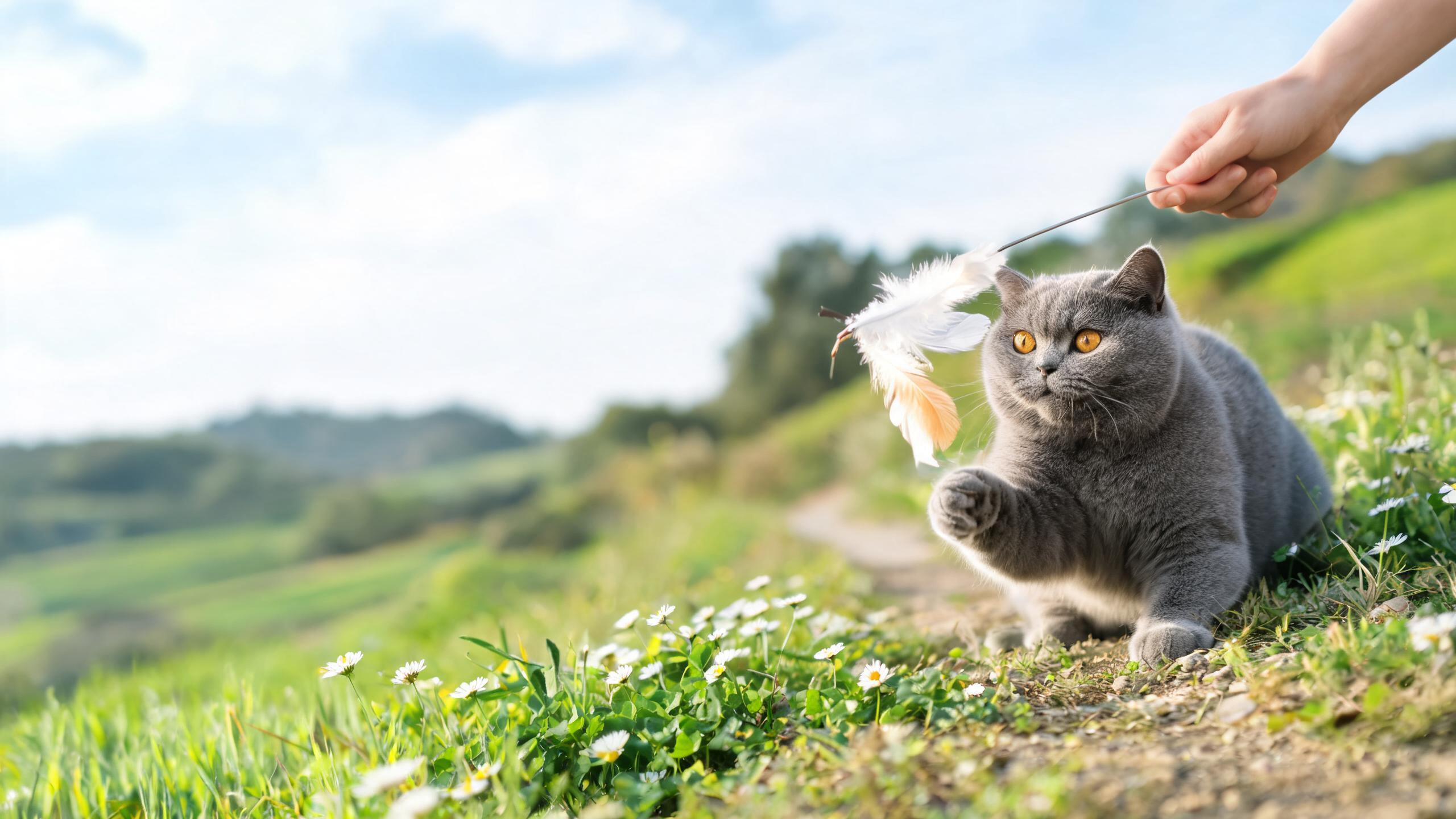 Supporting Your Cat's Interest in Gentle Interactive Play Sessions