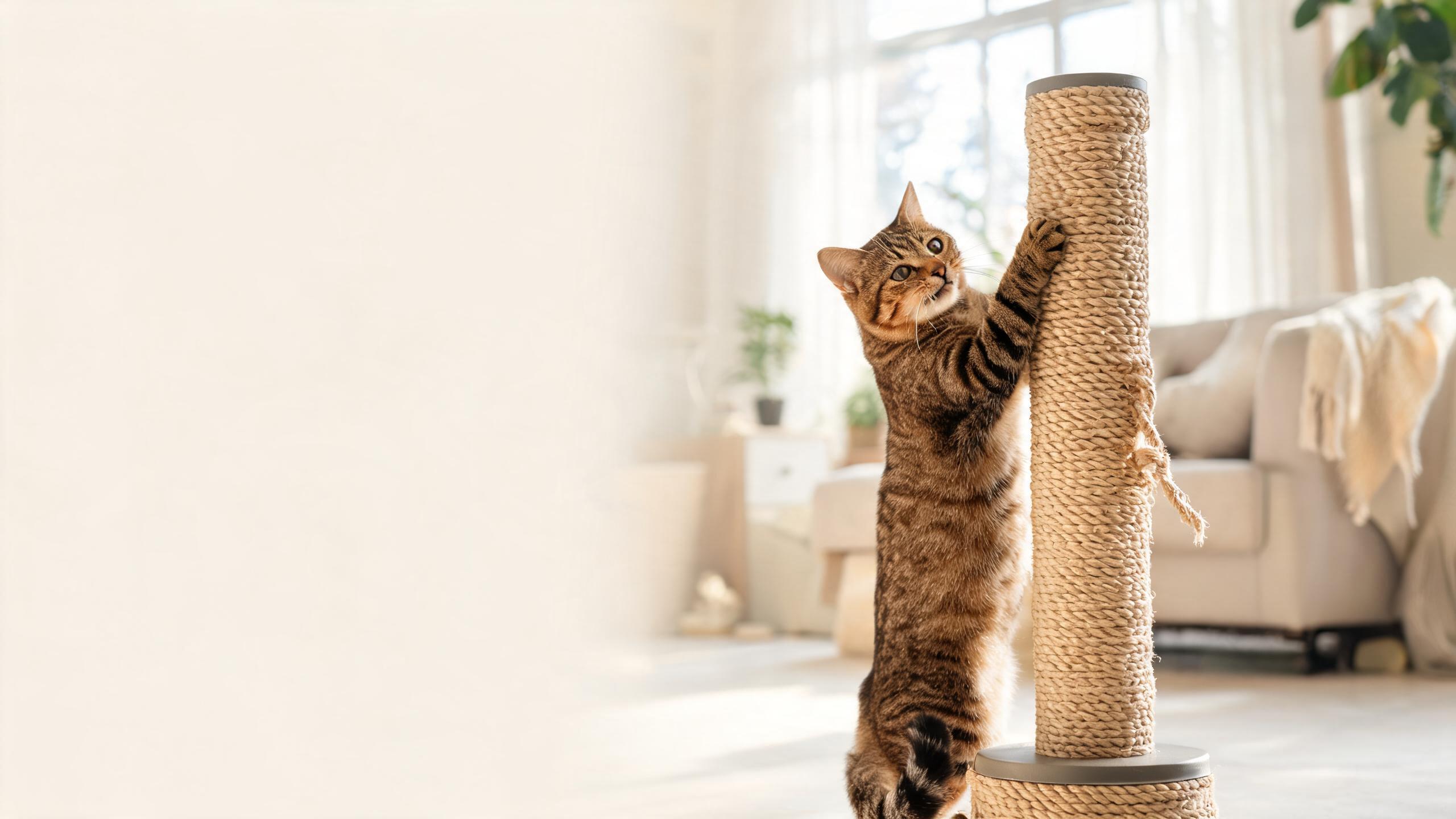 Supporting Your Cat's Interest in Safe Scratching Posts in UK Homes