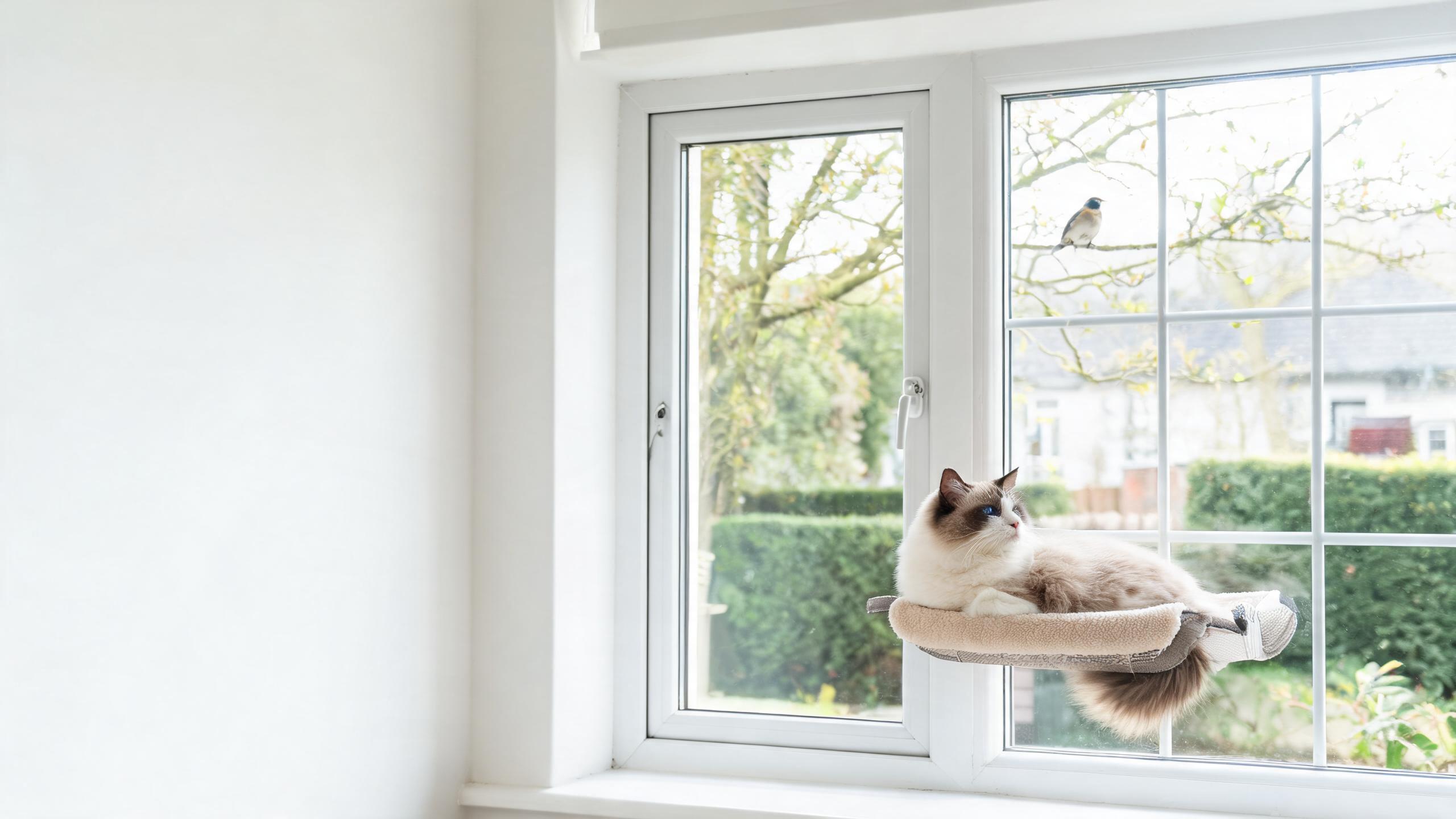 Supporting Your Cat's Natural Behaviours with Safe Window Views in UK Homes