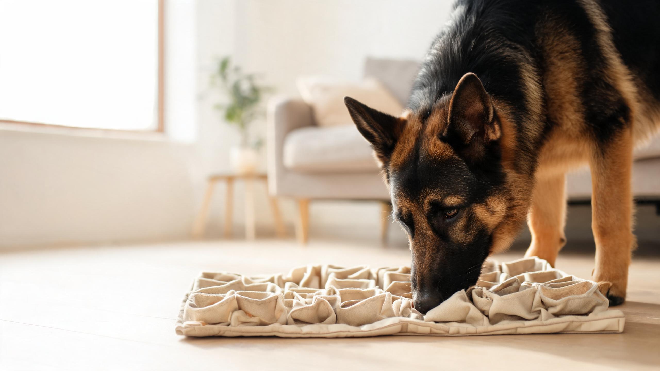 Supporting Your Dog's Interest in Gentle Indoor Nose Work Activities